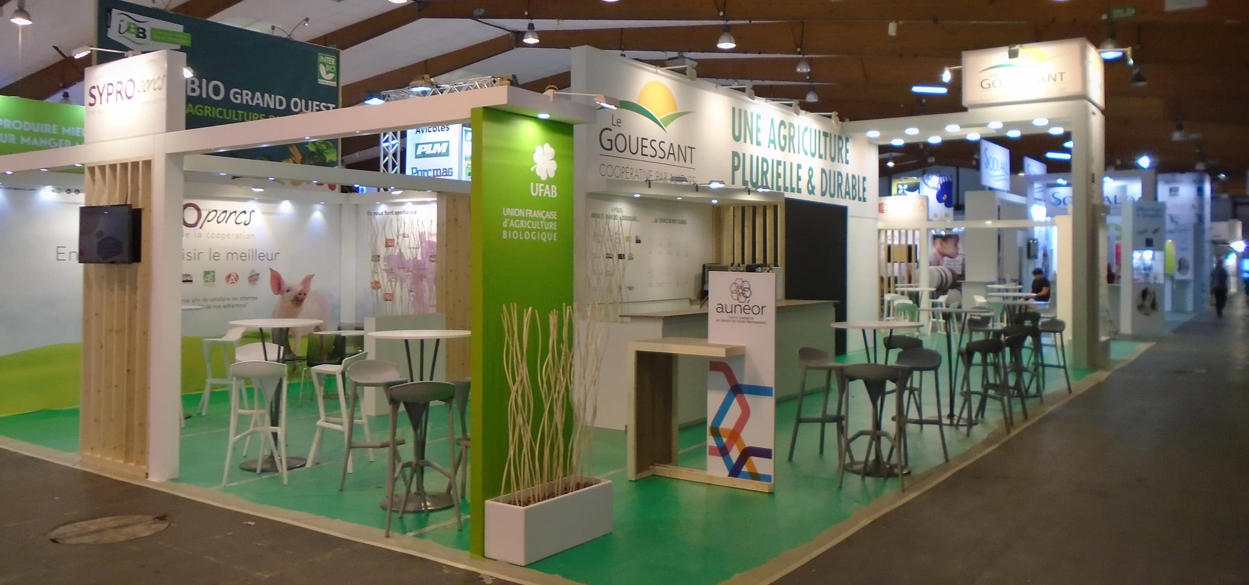 150 m2 de stand pour Le Gouessant au salon SPACE 2018 à Rennes