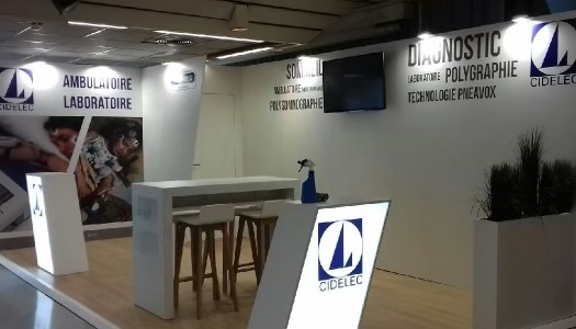 stand modulable pour un congrès