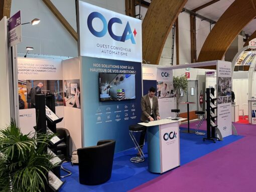 Un stand d’exposition modulable pour OCA