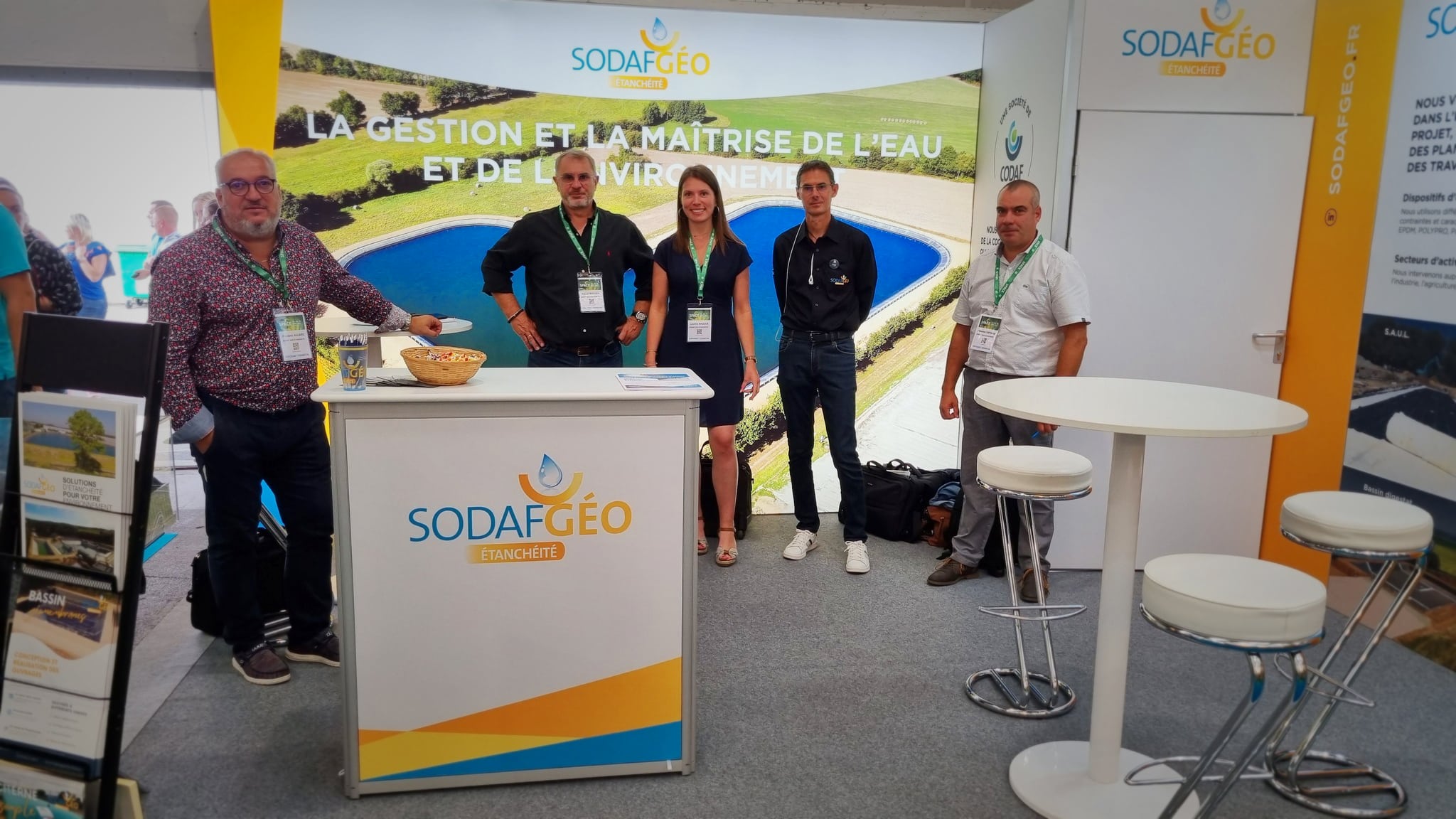 image d'accueil du stand CODAF