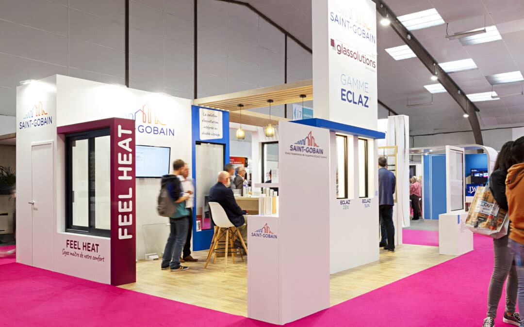 SAINT GOBAIN AU SALON ARTIBAT 2023, UN STAND POUR SALON PROFESSIONNEL