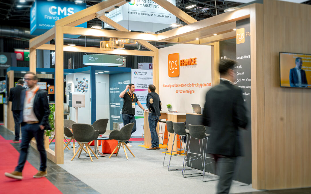 DÉCOUVREZ LA CONSTRUCTION STAND TRADITIONNEL RÉUTILISABLE POUR TGS FRANCE