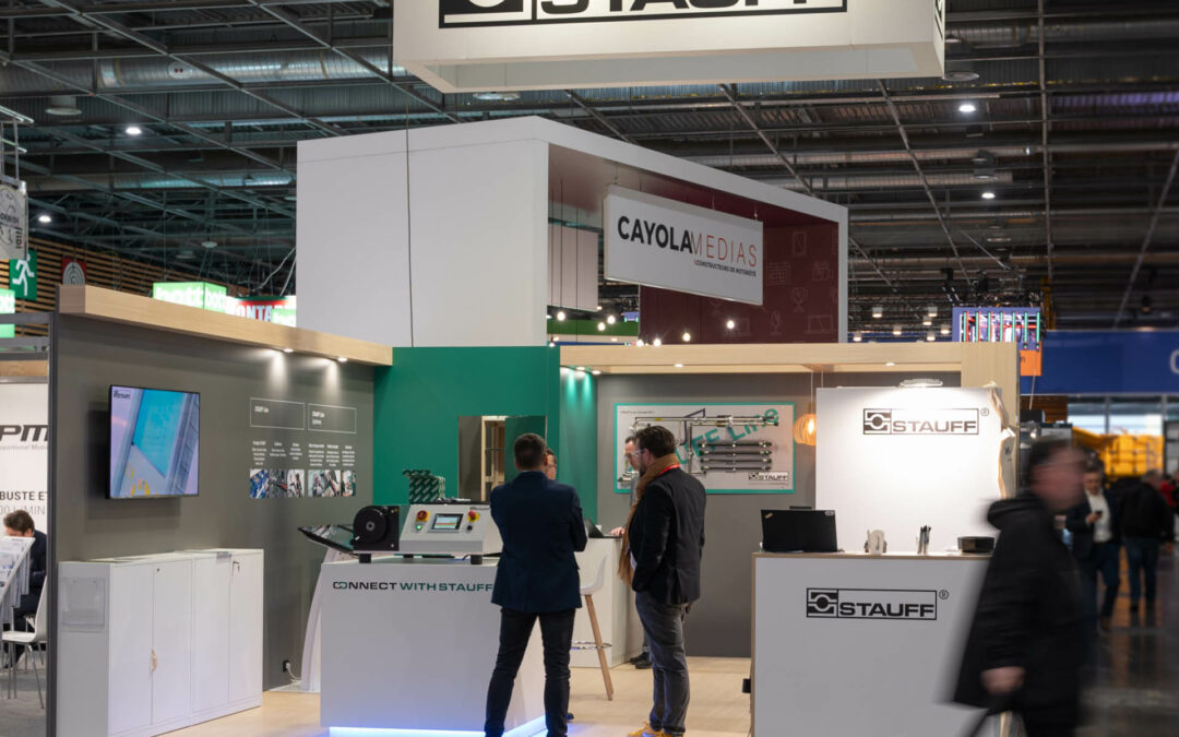 UN NOUVEAU STAND POUR STAUFF FRANCE POUR LE SALON DE L’INDUSTRIE INTERMAT PARIS
