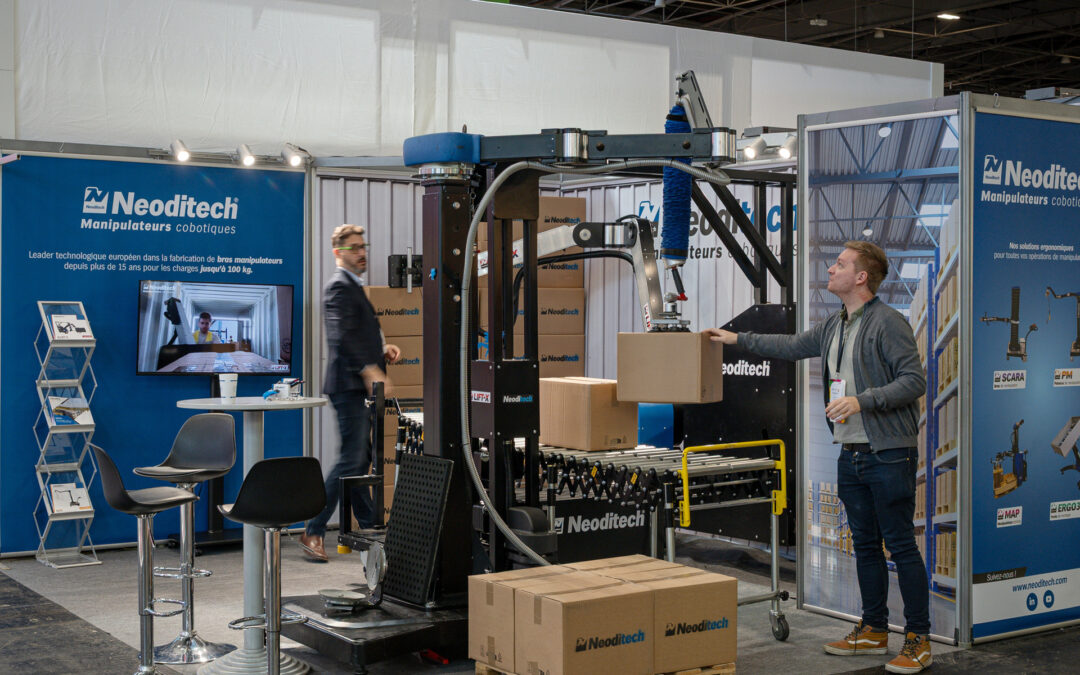 CONCEVOIR ET HABILLER LE STAND NEODITECH AU SITL